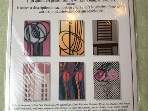 Charles Rennie Mackintosh (6 Colour Posters) Posterbook: As New Binder ...