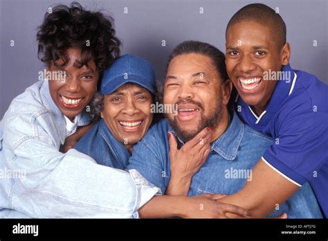 Family smiling, portrait Stock Photo - Alamy