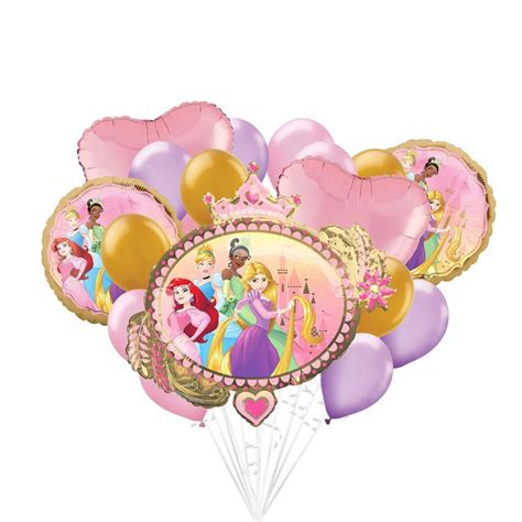 Disney Princess Balloon Bouquet, 17pc | Party City