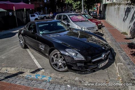 Mercedes SLS AMG spotted in Cape Town, South Africa on 02/15/2014