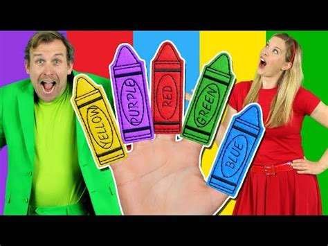 Colors Finger Family - Learn Colors with the Finger Family Nursery ...