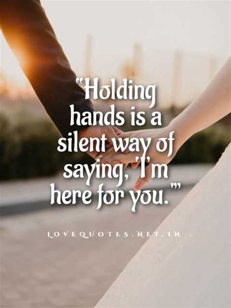 Holding Hands Quotes