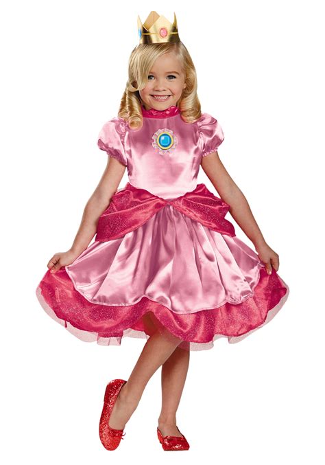 Princess Peach Toddler Costume | Video Game Costumes - $49.99