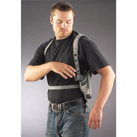 Large-frame Pistol Shoulder Holster (Army Digital/Black/OD) - $13.49 ...