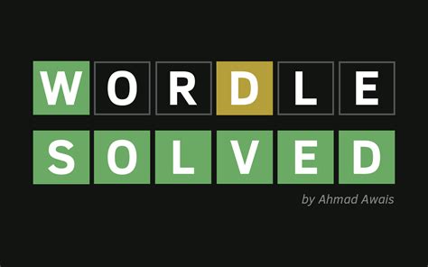 GitHub - ahmadawais/wordle-solved: wordle-solution by Awais