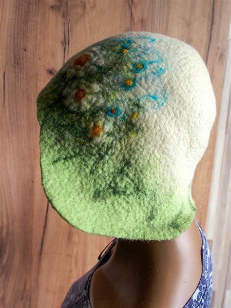 Sauna Hat, 100% Wool, Felting - Etsy