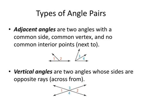 PPT - 1-5: Exploring Angle Pairs PowerPoint Presentation - ID:2673143