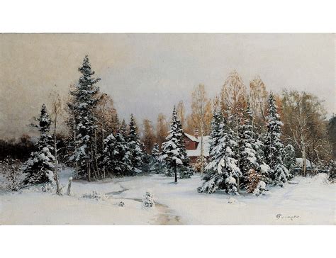 Winter Landscape | Ruzhnikov Russian Paintings Collection