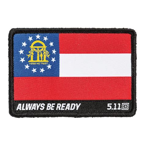 Georgia State Flag Patch