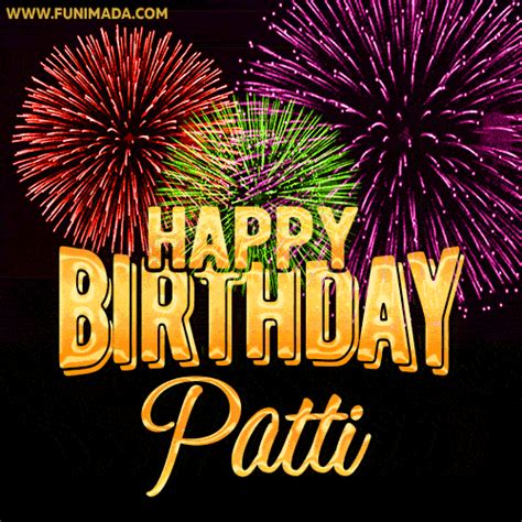 Happy Birthday Patti GIFs - Download on Funimada.com