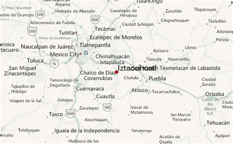 Iztaccihuatl Mountain Information