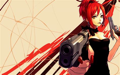 Red Hair Anime Wallpapers - Wallpaper Cave