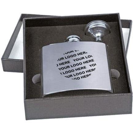 Stainless Steel Flask With Funnel