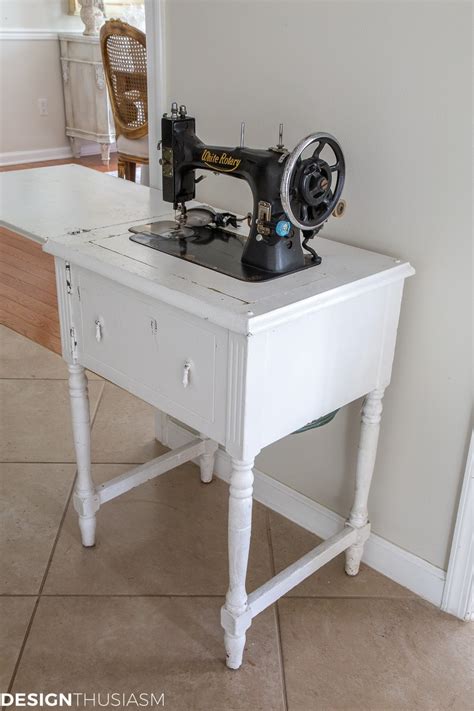 Sewing Machine Table DIY: Transforming a Vintage Sewing Cabinet