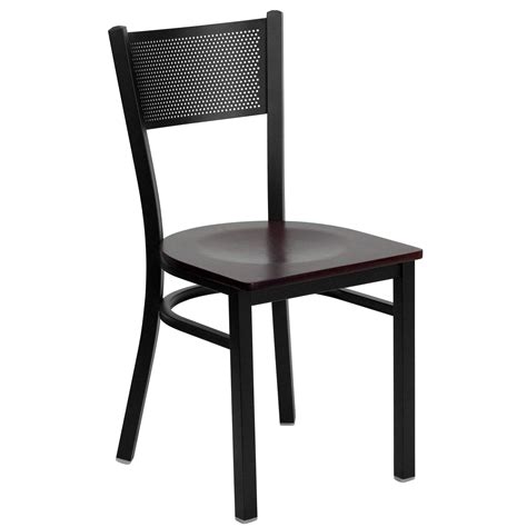 Restaurant Table - Uberlux Metal Chairs