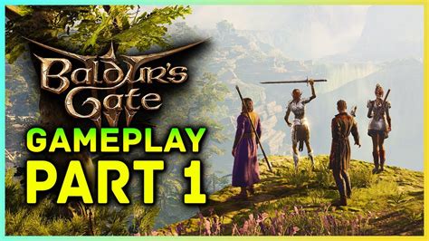 Baldur's Gate 3 – Gameplay Walkthrough Part 1 4K FULL Game | 40 Minutes ...