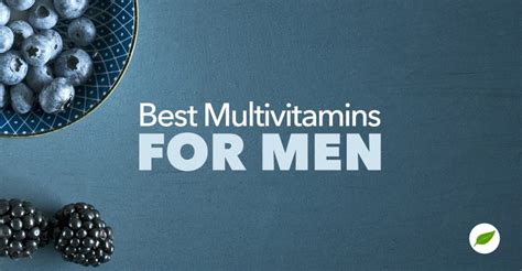 Top Picks: Best Multivitamin For Men - NHC