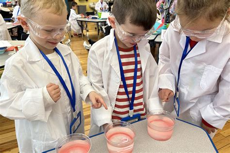 Kindergarten Students Conduct Peppermint Experiments | East Greenbush CSD