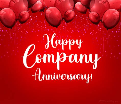 70+ Company Anniversary Wishes and Messages | WishesMsg (2024)