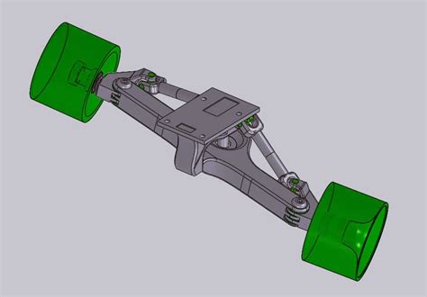 wackyboards: Trucks with 4 Wheel Independent Steering