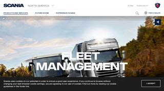 Scania Fleet Management Portal Portal