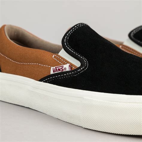 Vans Slip-On Pro Shoes - Black / Bronze | Flatspot