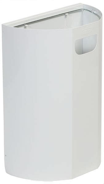 Wall-mounted bin - half round - 20L, Wall-mounted bins