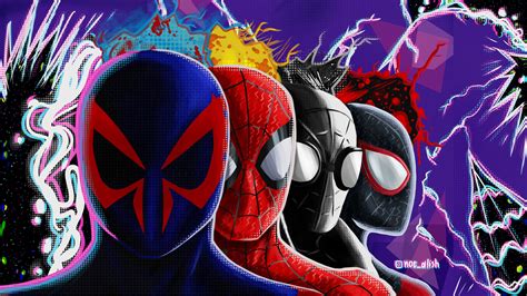 Spider Man Into The Spider Verse Graffiti Wallpapers - Most Popular ...