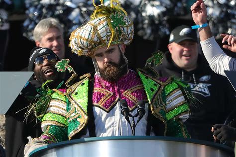 Jason Kelce's Super Bowl parade speech works perfectly for the ...