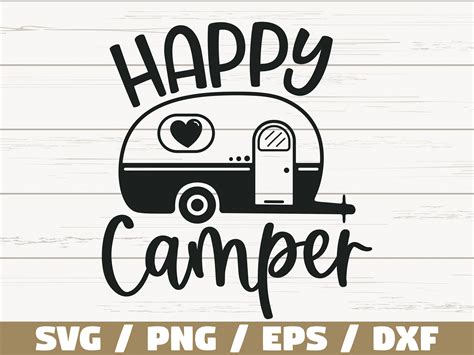 Happy Camper SVG / Cut File / Cricut / Commercial Use / - Etsy UK