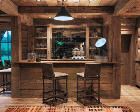 Top 70 Best Rustic Bar Ideas - Vintage Home Interior Designs