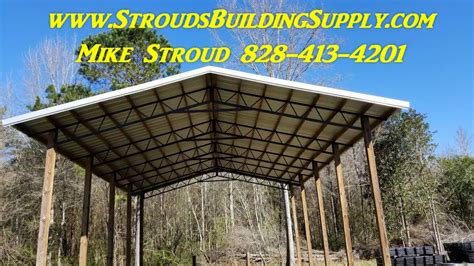 STEEL TRUSSES Picture Video AIR PLANE, RV, Pole Barns - YouTube