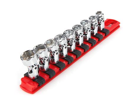 9-Piece 1/4 Inch Drive Universal Joint Socket Set | TEKTON