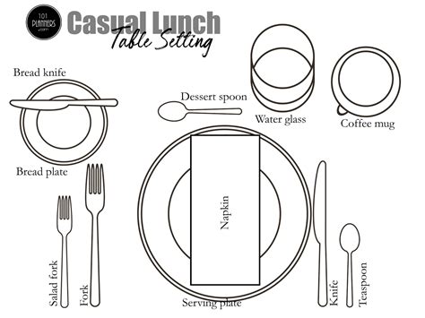 FREE Table Setting Template for 2024 | Set a PERFECT Table