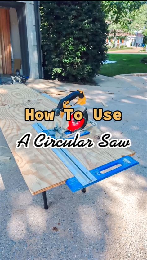 Circular Saw Tutorial — Breezing Through