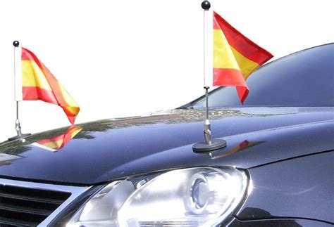 Amazon.com: Pair Magnetic Car Flag Pole Diplomat-1 Spain