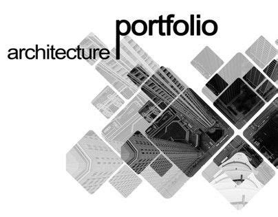 Architecture Portfolio Cover Page Design