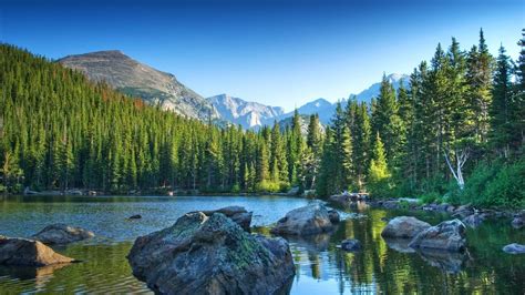 mountains, Landscape, Nature, Mountain, Lake, Forest Wallpapers HD ...