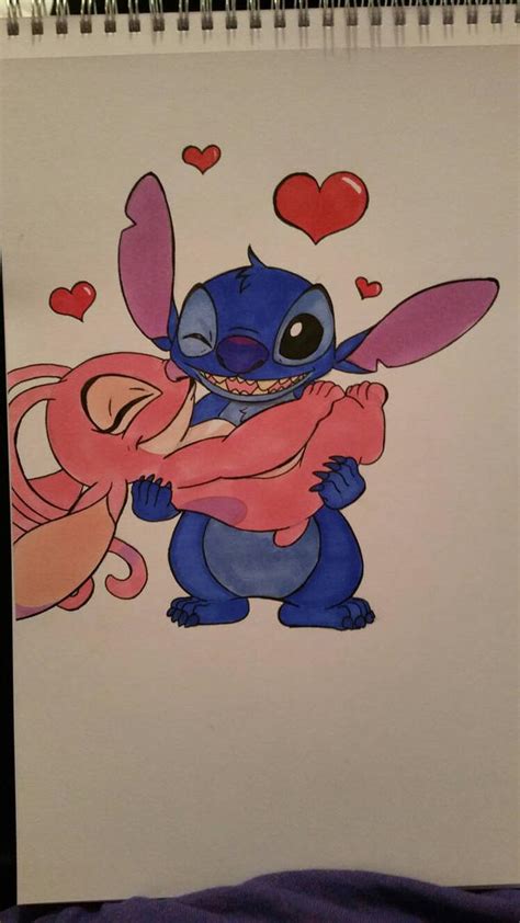 Stitch And Angel Stitch And Angel Drawing Stitch Drawing Stitch | Porn ...