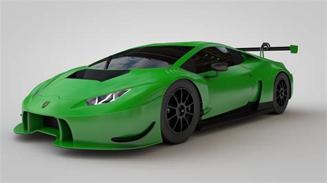 Lamborghini huracan gt3 model - TurboSquid 1321584