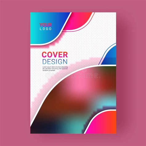 Professional Business Cover Page Design with Abstract Elements and ...