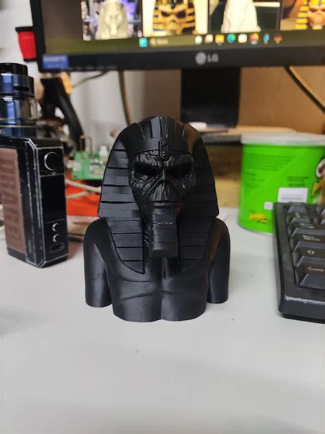 3D printable Eddie - Powerslave [Iron Maiden] • made with Elegoo ...