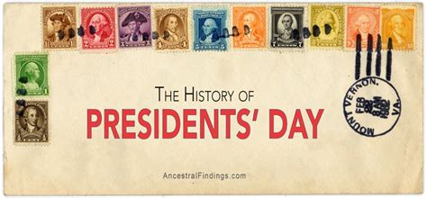 The History of Presidents' Day | Ancestral Findings