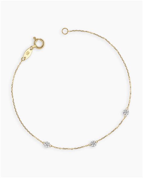 Floating Diamond Stationary Trio Bracelet – gorjana