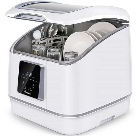 Portable Countertop Dishwasher, IAGREEA Compact Mini Dishwasher With 7 ...