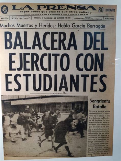 Así mostró la prensa los hechos ocurridos el 2 de octubre de 1968 ...