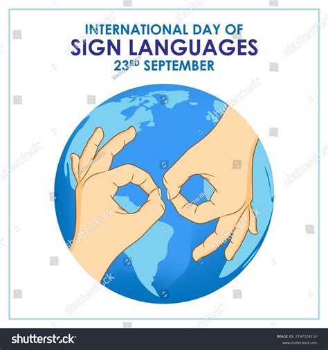 8,497 International Sign Language Day Images, Stock Photos & Vectors ...