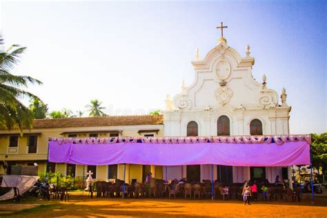 The Church of St. Jerome, Mapusa, Goa, India Editorial Photo - Image of ...