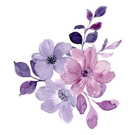 Purple Flowers - Etsy