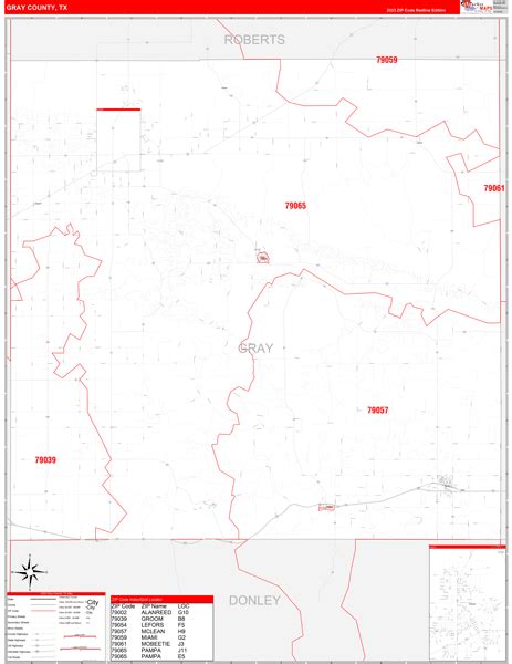 Maps of Gray County Texas - marketmaps.com